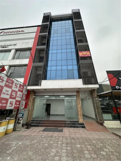 Cho thuê toà nhà full kính mới chính chủ (thị trấn trạm trôi-hoài đức-hà nội )