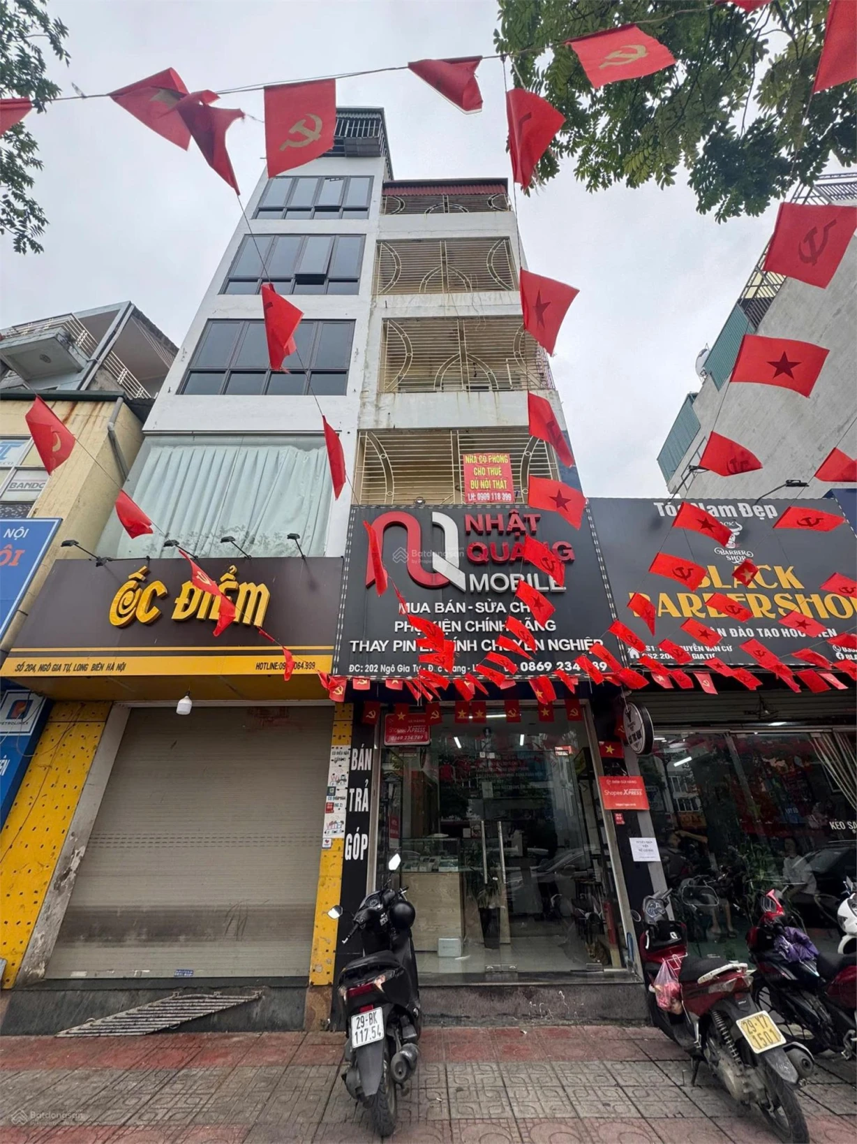 Siêu phẩm nhà mặt phố 2 mặt tiền202 ngô gia tự,long biênvị trí vàng kinh doanh