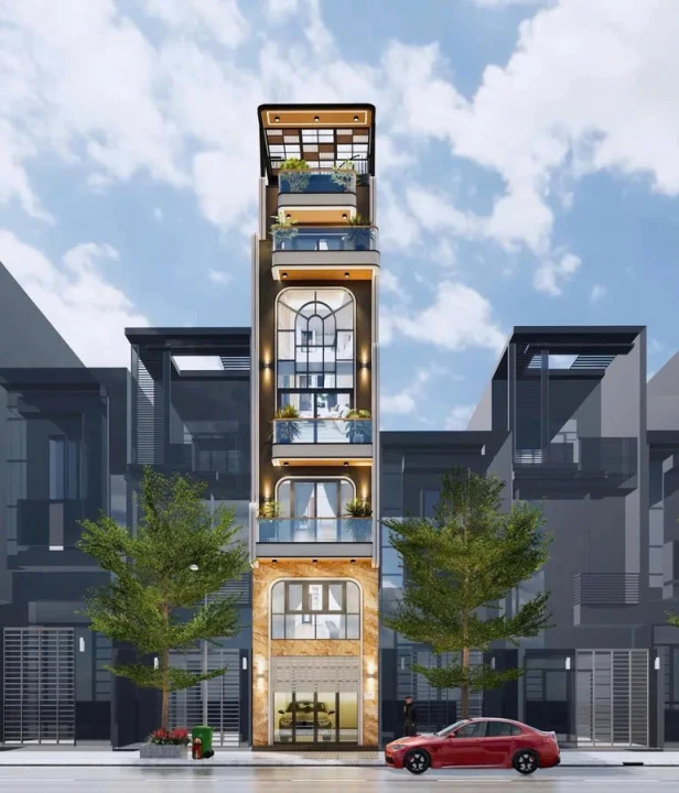 BÁN NHÀ MẶT PHỐ Ngọc Thụy 75m2 X 7 Tầng mặt tiền 4m X 21 Tỷ Long Biên Hà Nội.