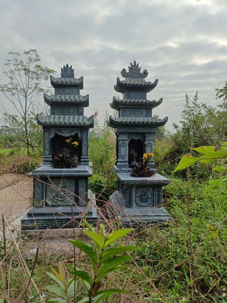 Bán đất huyệt mộ các loại trong Nghĩa trang cao cấp Thôn Cầu Xã Bình Minh