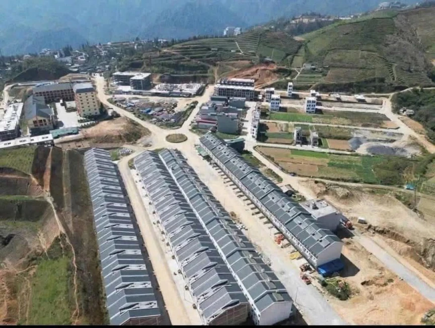 🌹Bán căn nhà xây thô 3 tầng 1 tum, khu hành chính Tây Bắc Sa Pa.