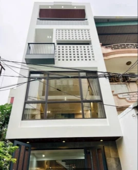 Nhà xây mới độc lập siêu đẹp Thiên Lôi gần Aeon Mall, dt 60,5m x 4 tầng, công năng đầy đủ