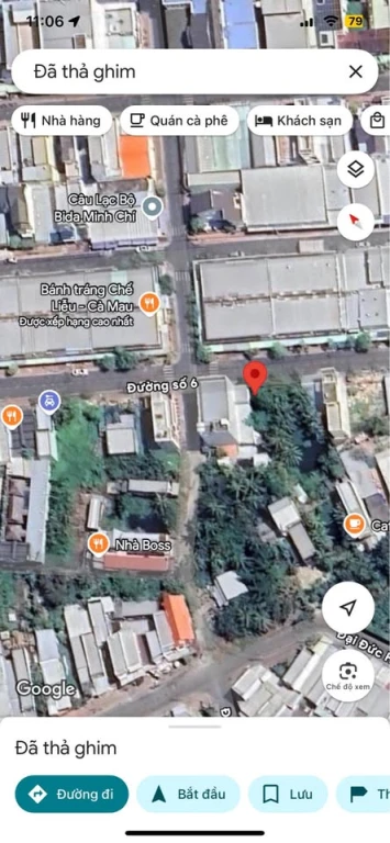 Bán nền Tây Nam Ngô Quyền đường số 6,diện tích 4m5x18m,lộ 8m vỉa hè 4m,thổ cư 100%,lộ mới nâng cấp không ngập nước,xây cất tự do,giá chính chủ 1tỉ600tr