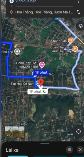 BÁN ĐẤT 2 MẶT TIỀN KOM LEO QH 24M