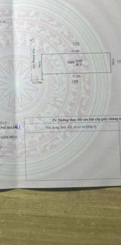 BÁN ĐẤT MẶT TIỀN MB 2122 – ĐÔNG HẢI