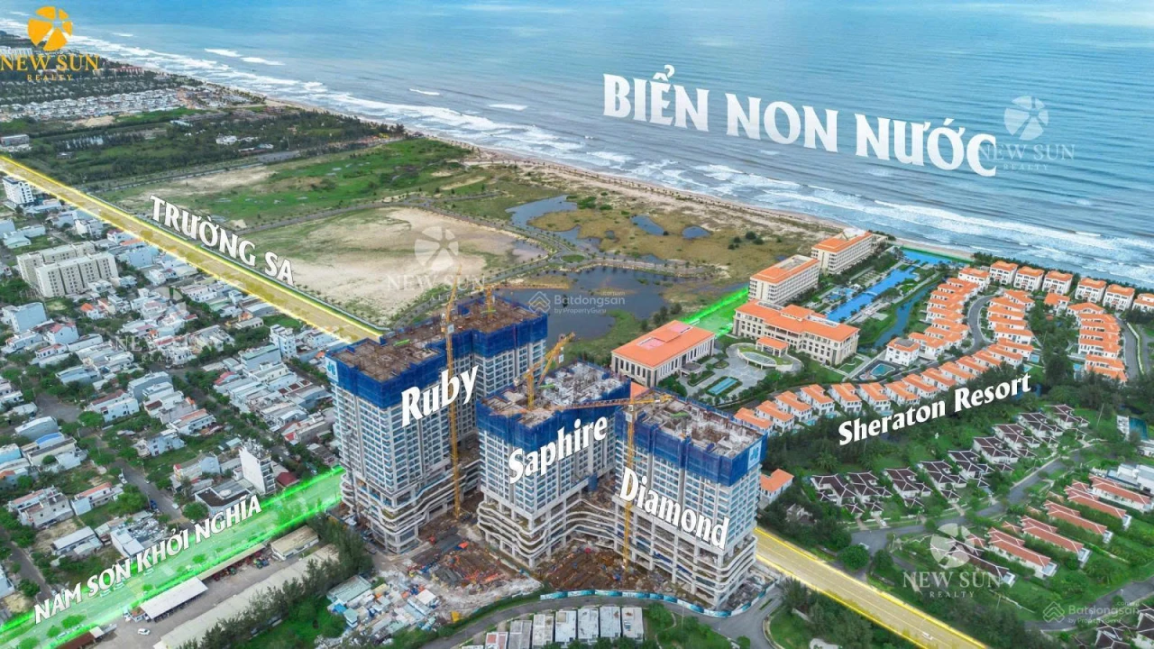 Bán căn hộ ven biển 1PN - Newtown Diamond Đà Nẵng - Chỉ 3 tỷ