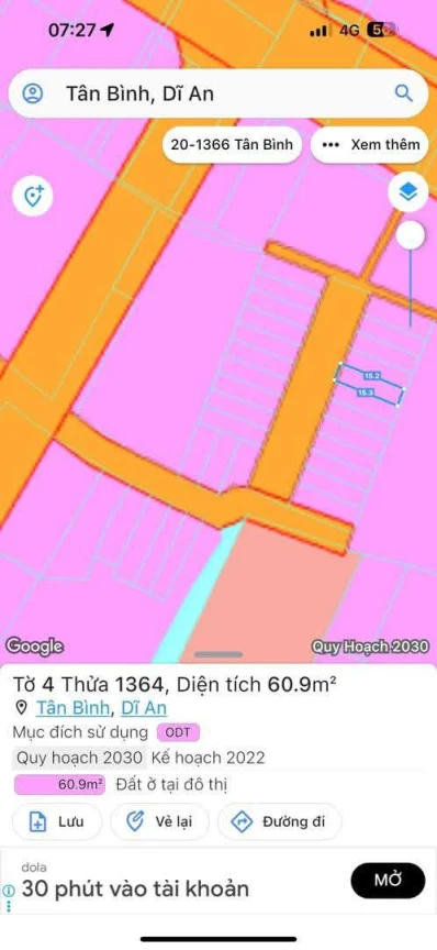 🏡 BÁN LÔ ĐẤT SỔ HỒNG RIÊNG – GIÁ RẺ – PHƯỜNG TÂN ĐÔNG HIỆP, TP. DĨ AN