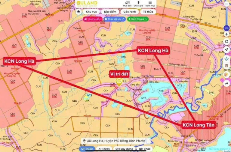 Bán đất lõi Khu Công Nghiệp