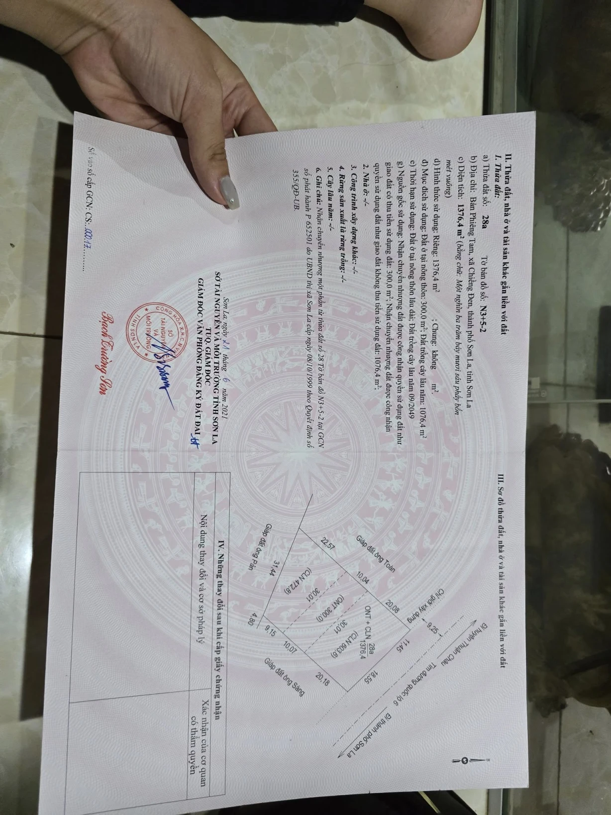 Chính chủ cần bán lô đất chiềng đen mặt đường