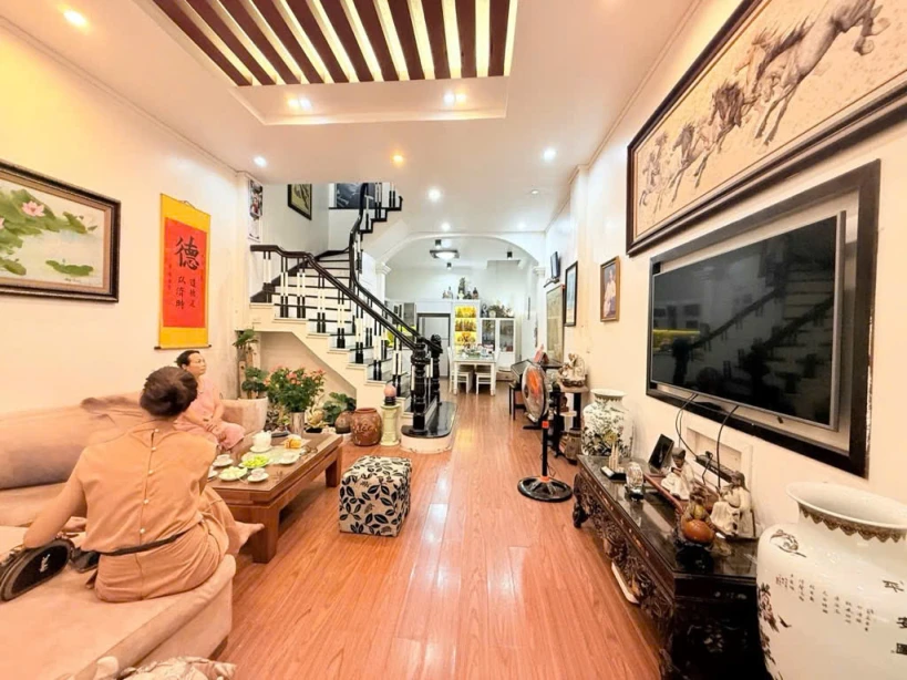 Bán nhà phố Lê Trực, Điện Biên Phủ, trung tâm Ba Đình DT 54m2, 5 tầng khu phân lô dân trí, KD văn phòng, online, 8.9 tỷ