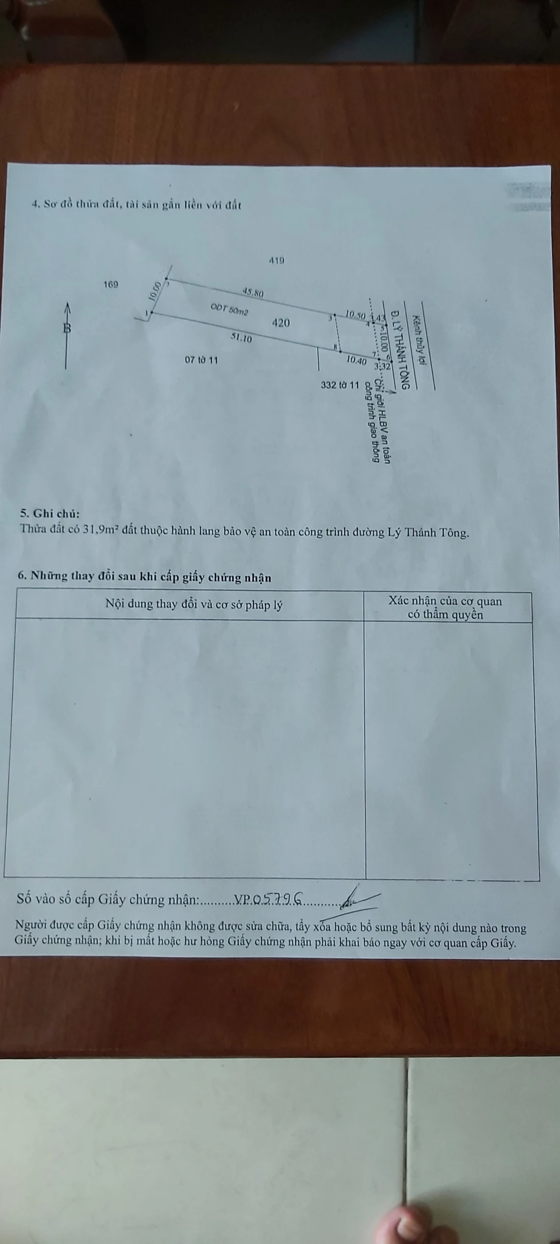 MẶT TIỀN LÝ THÁNH TÔNG KHÓM 6, P6, tp. SÓC TRĂNG