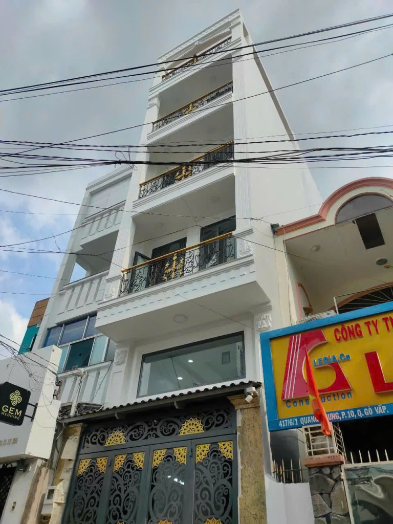 Bán Nhà Hẻm Xe Hơi 417/9 Quang Trung, P10, Q.Gò Vấp