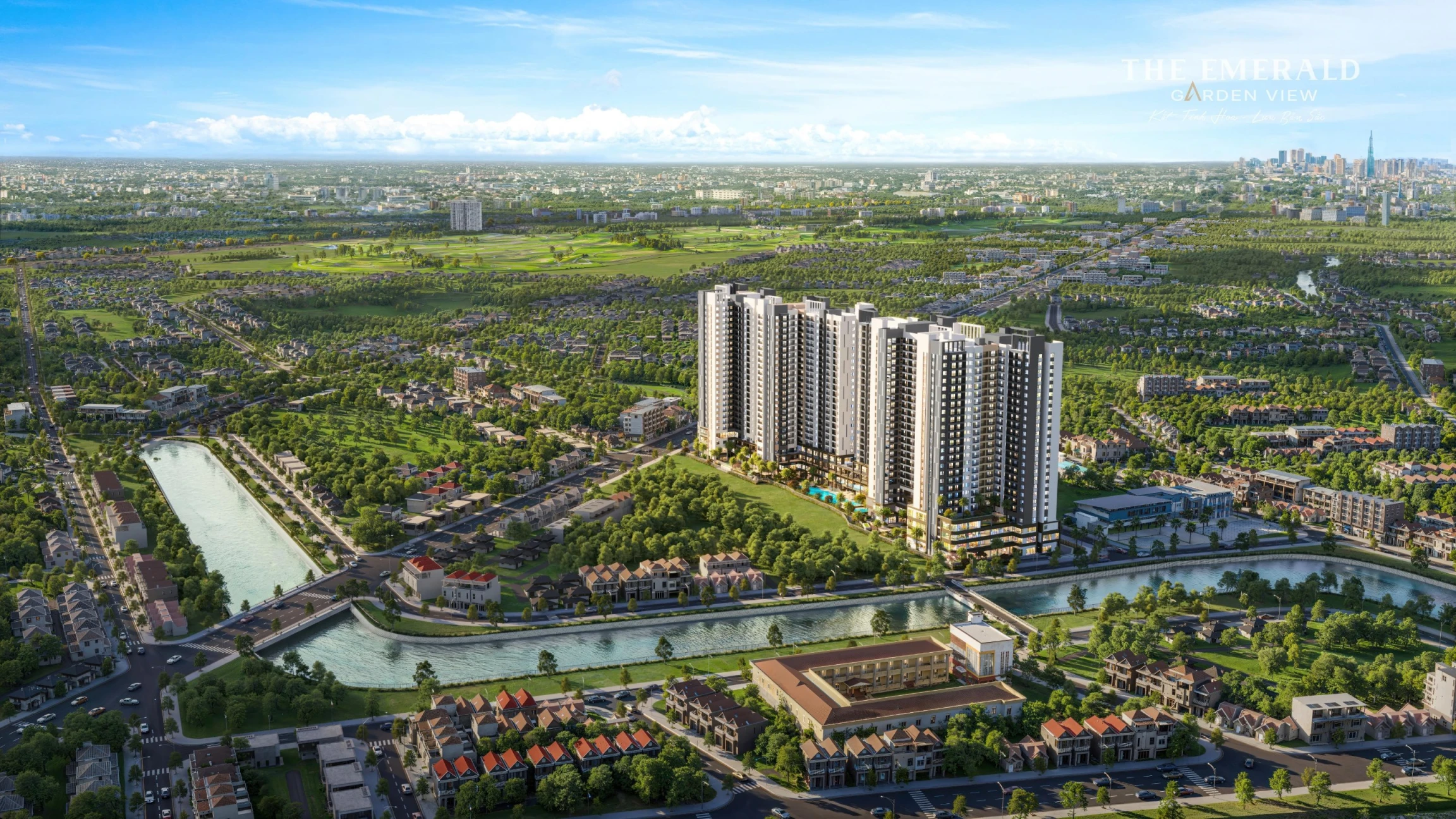 THE EMERALD GARDEN VIEW