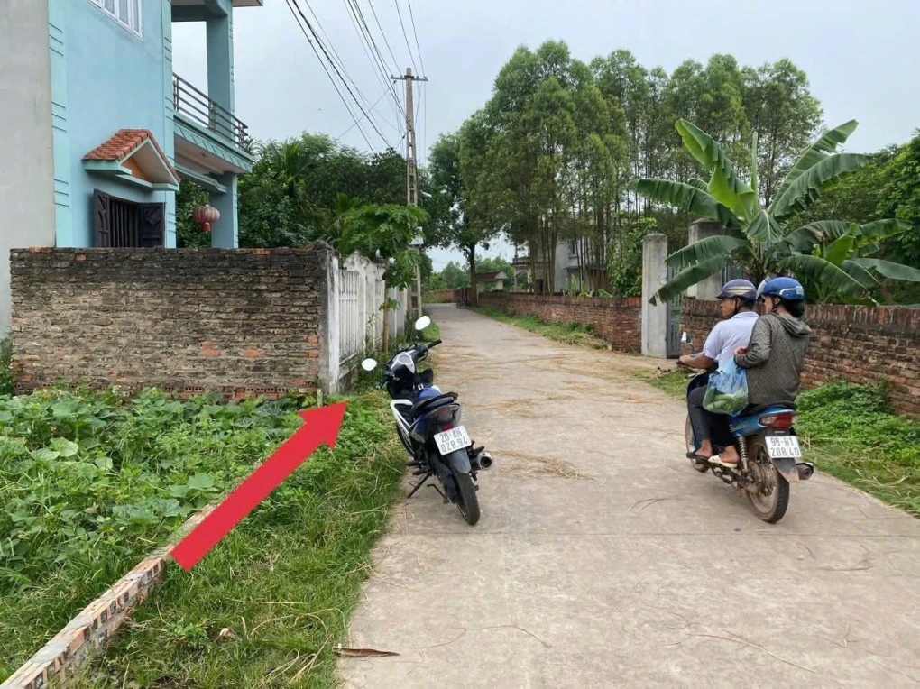 Nguộn B , cao xá ,Tân yên . Lô đất đẹp như tranh vẽ.