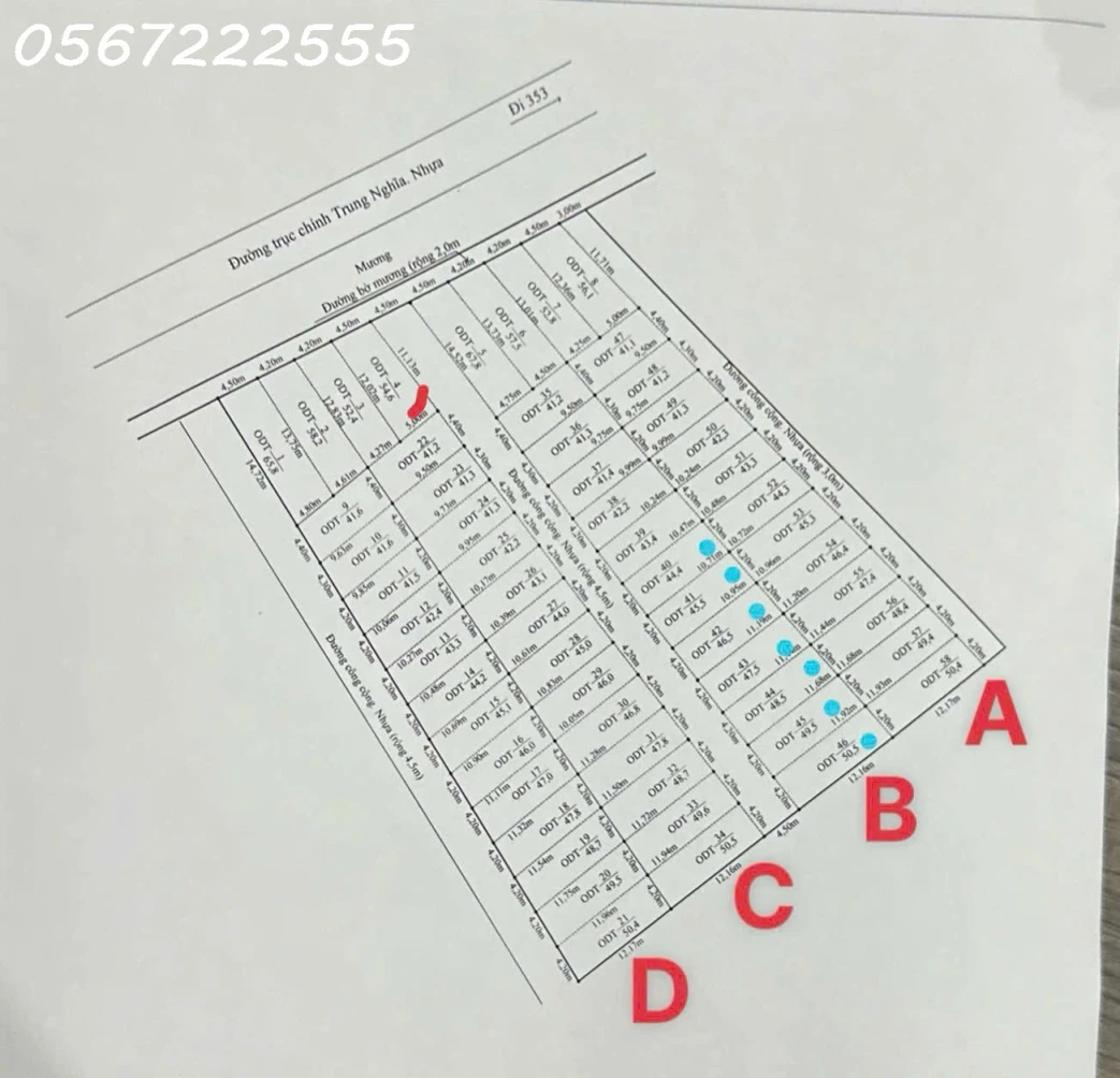 Bán đất mặt đường Trung Nghĩa Đồ Sơn nở hậu giá F0 - ZALO 0567 222 555