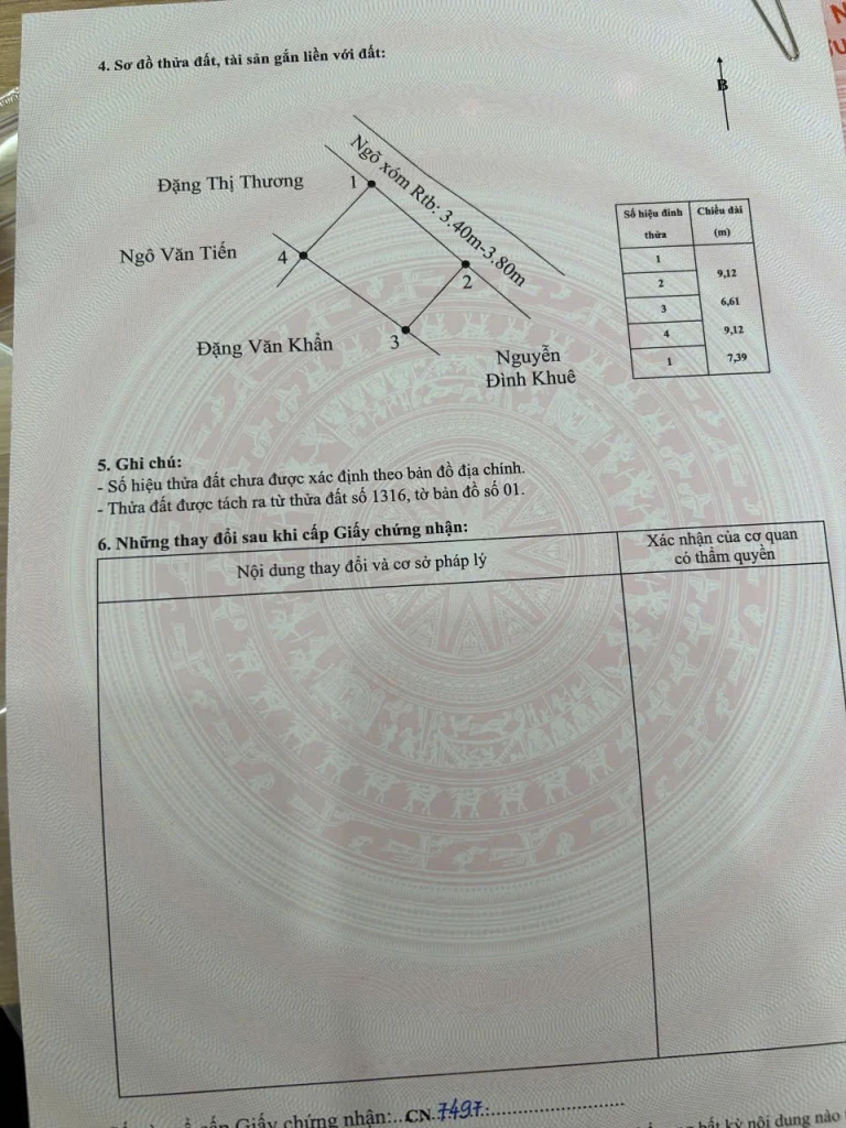 Bán lô đất trung tâm Xuân La Thanh Sơn 63,8m² – mặt tiền rộng hiếm, ngõ thông, giá 1.2x tỷ  ZALO 0567 222 555