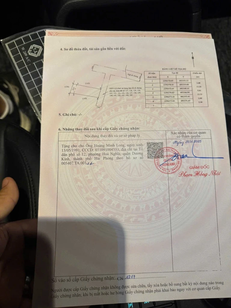 12.5 triệu/m2 89m2 Hòa Nghĩa Dương Kinh Zalo 0567222555