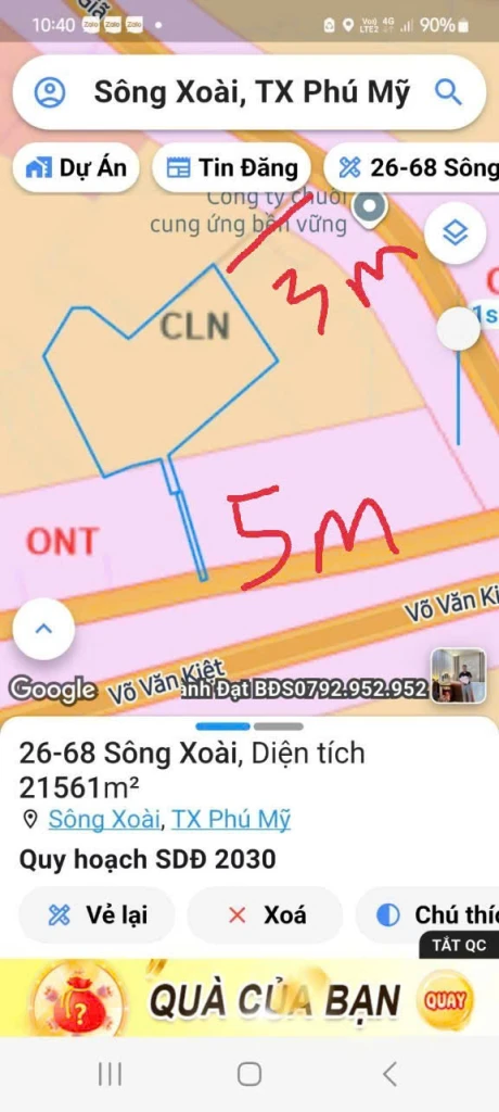 2ha2 sông soài pm nay tân thành hcm giá chỉ 1tr/mv sẳn nhà vườn trái cây