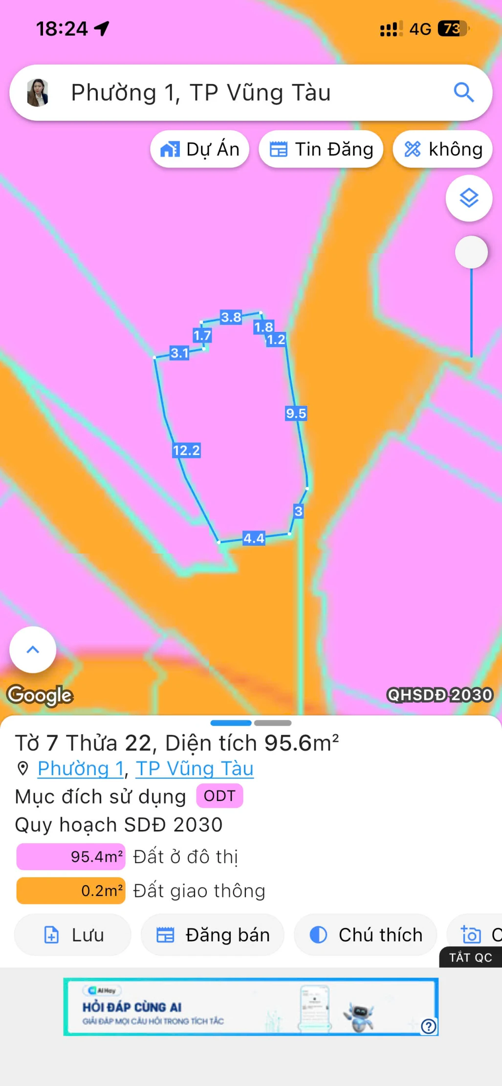 NHÀ 2 MẶT TIỀN – TRUNG TÂM P.1, TP. VŨNG TÀU ✨
