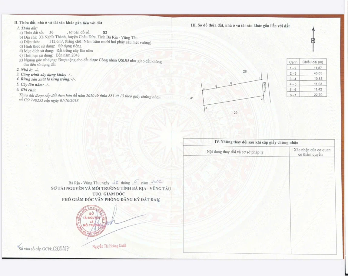Chủ cần bán gần 12m dai 45m80tc  NghĩaThành.
Cách ql 56 vài chục mét