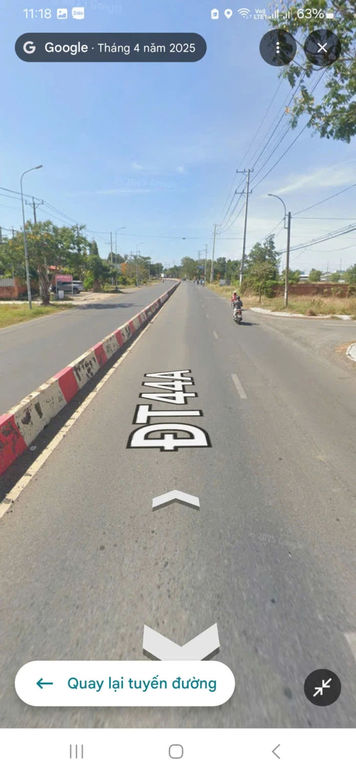 chủ có 1 lô mặt tiền trục chính xuống Long Hải