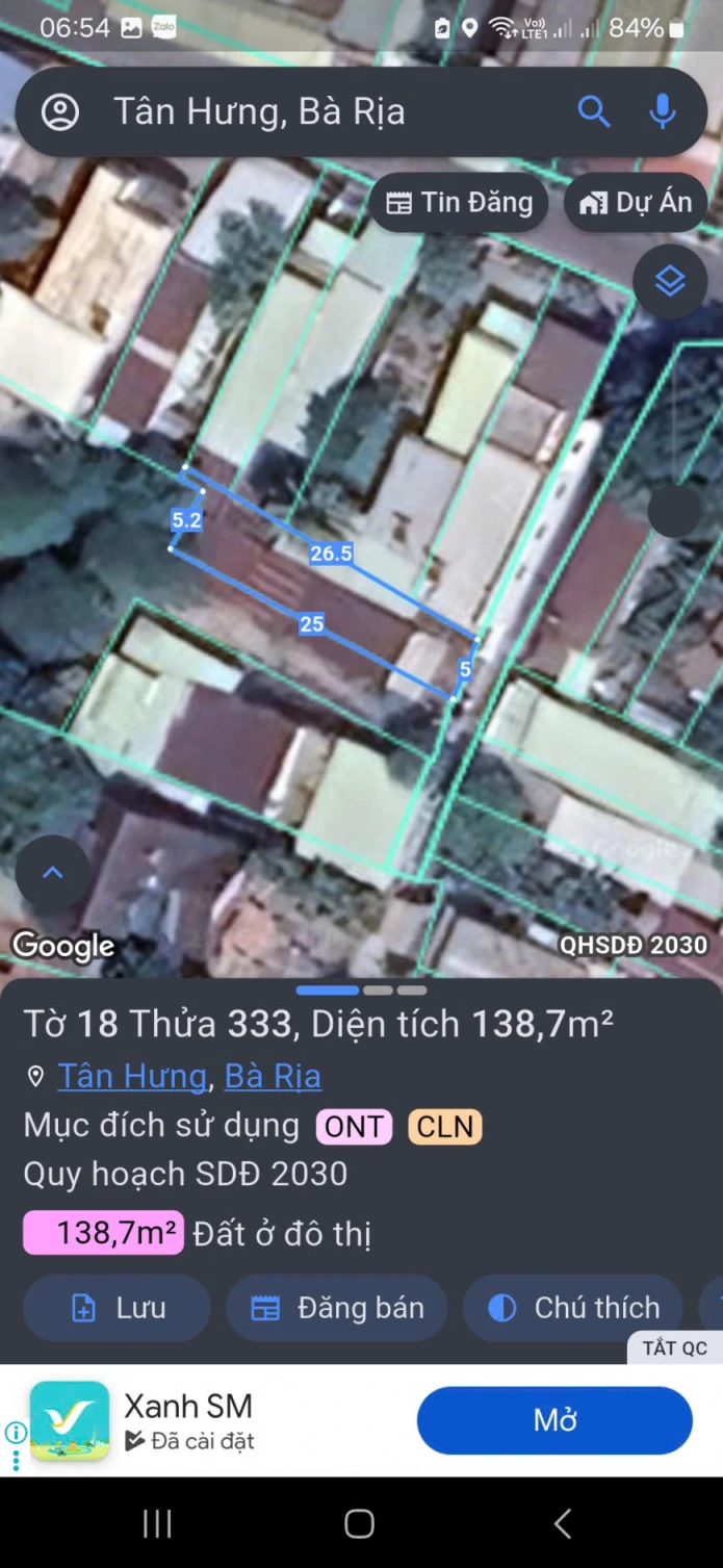 Em cần bán miếng đất đang trồng rau 
🌾Toạ lạc tại đường số 15E Tân Hưng . TP bà Rịa nay là phường Long Hương TP HCM