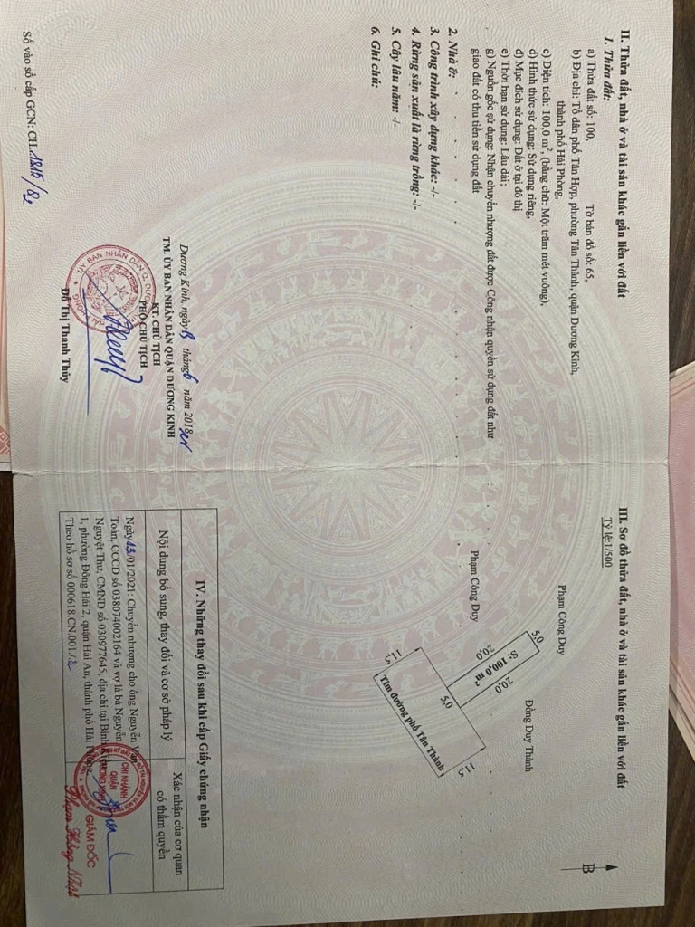 SIÊU PHẨM TRỤC CHÍNH TÂN THÀNH 100M² – GIÁ 3,X TỶ – ĐƯỜNG 14M VỈA HÈ – HÀNG HIẾM KHU DƯƠNG KINH  ZALO 0567 222 555