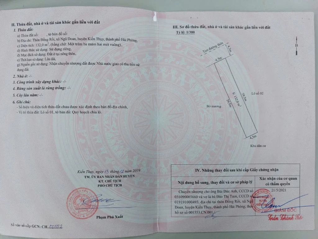 1.7x tỷ – 132m² Đồng Rồi Ngũ Đoan Zalo 0567222555