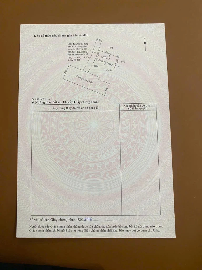 Đất Vọng Hải Hưng Đạo Sau Một Nhà Mặt Đường Ngõ Ô Tô Ra Vào ZALO 0567 222 555