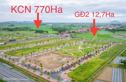 🔥🔥🔥 Chuyển nhượng lô góc KDC mới Nam Tiến, Đồng Việt, Bắc Ninh 🔥🔥🔥 Chuyển nhượng lô góc KDC mới Nam Tiến, Đồng Việt, Bắc Ninh
