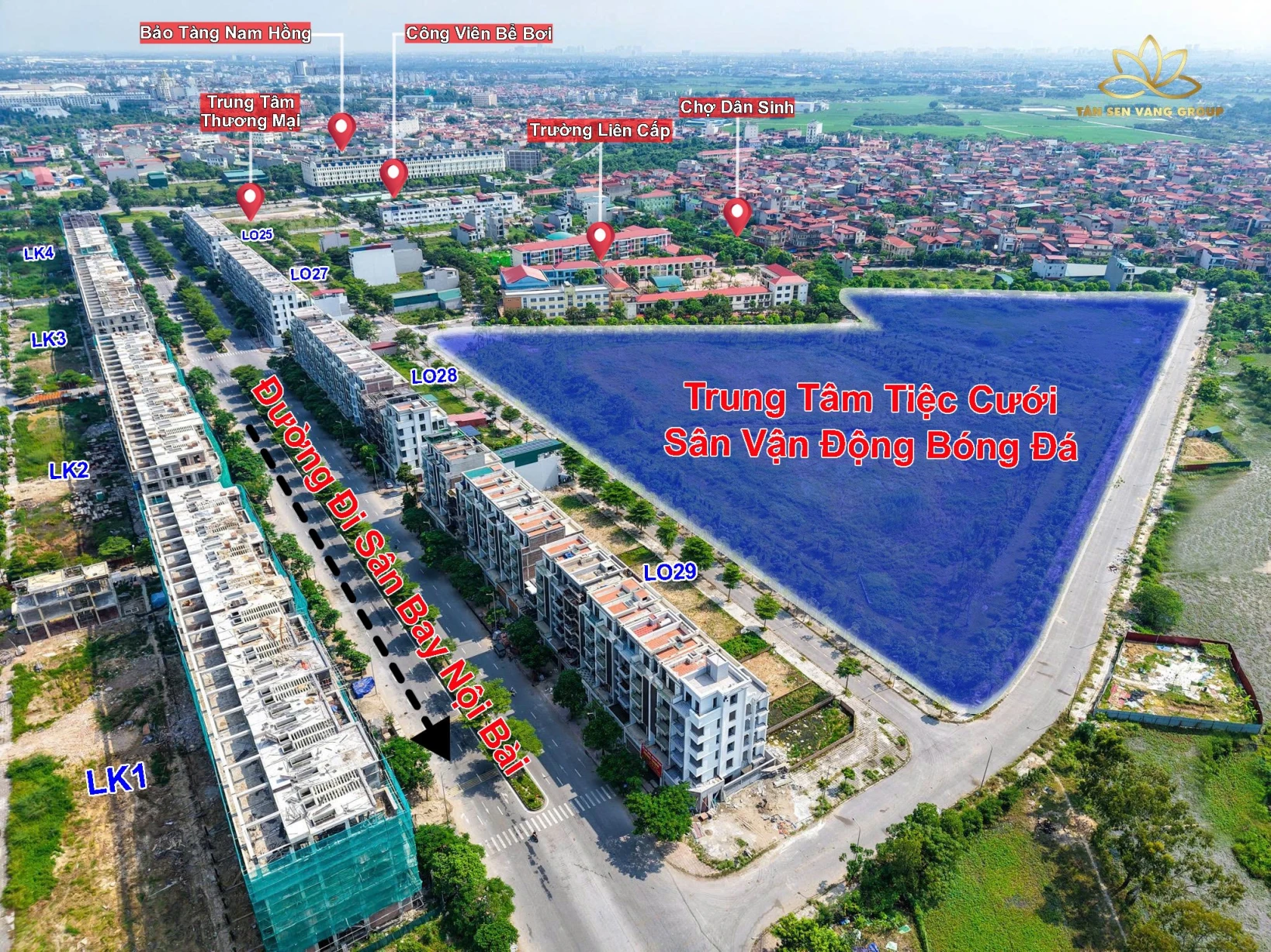 Bán lô đất ngay sát 2 trường đại học, cách Sun Bắc Ninh 1km