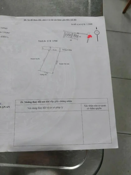 🏡 CHÍNH CHỦ BÁN LÔ ĐẤT CÓ NHÀ – VĨNH PHÚ, THUẬN AN, BÌNH DƯƠNG