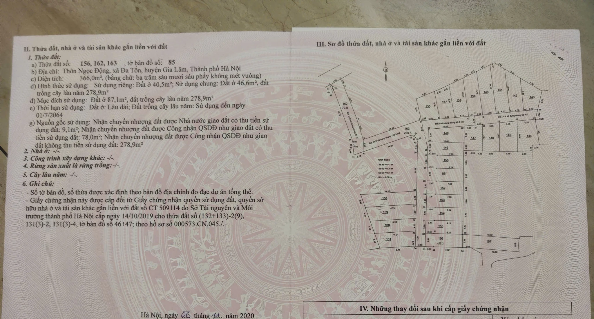 CHỦ CẦN BÁN 40.5 M2 ĐẤT ĐA TỐN - GIA LÂM, GIÁ CHỈ NHỈNH 3 TỶ, LH 0985865658