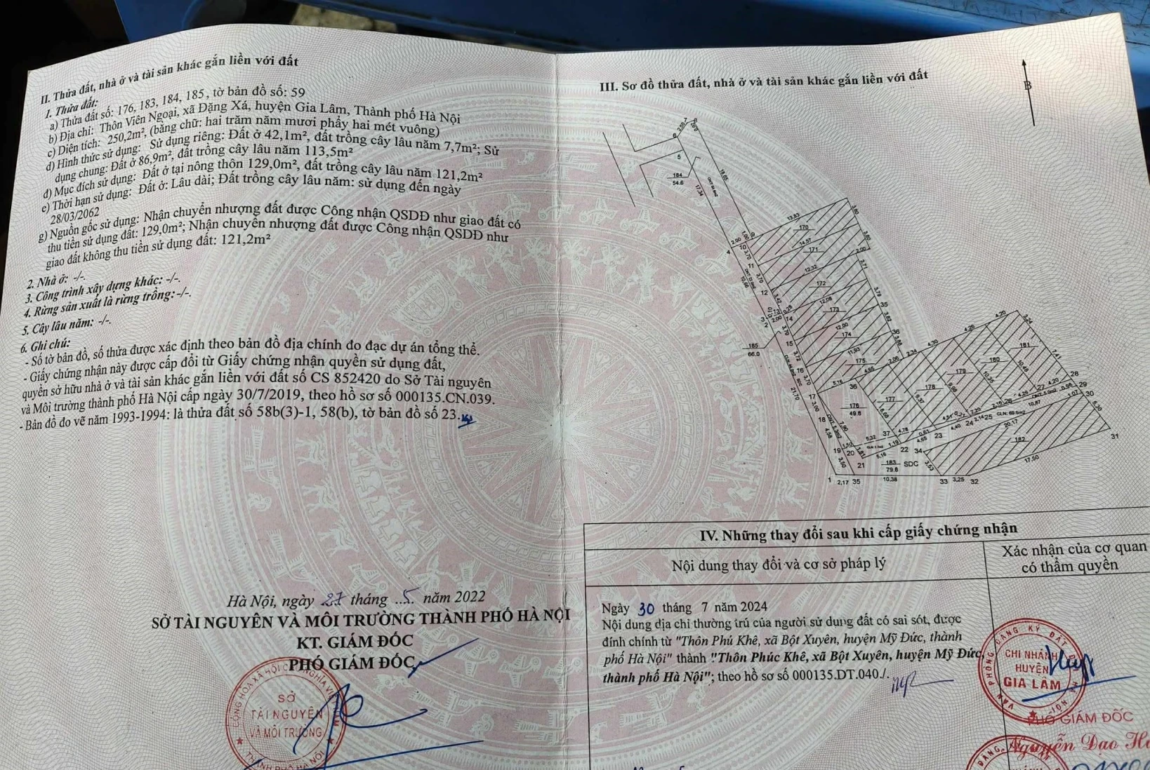 CẦN BÁN LÔ GÓC ĐẸP ĐẶNG XÁ GIA LÂM  50M  GIÁ 3,5 TỶ - LH 0985865658