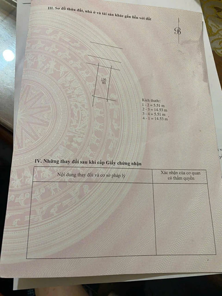 CHỦ CẦN BÁN 80 M2 TĐC KIÊU KỴ -  GIA  LÂM, LH 0985865658