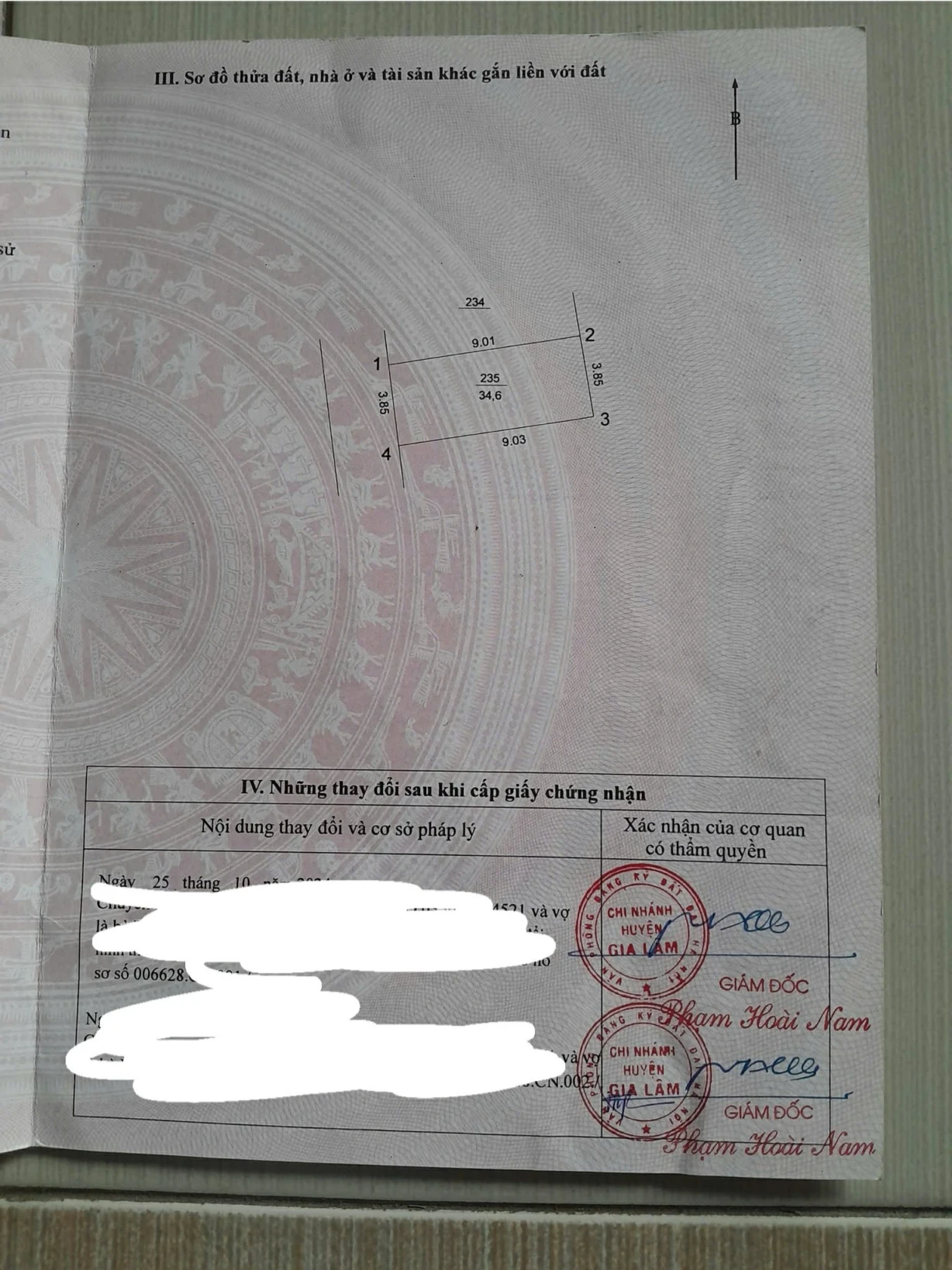 CHÍNH CHỦ CẦN BÁN 34,6 M2 ĐẤT TRÂU QUỲ - GIA LÂM, GIÁ NHỈNH 5 TỶ, LH 0985865658