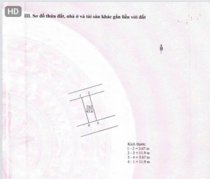 BÁN 43.6 m2 ĐẤT TÁI ĐỊNH CƯ GIA LÂM – ĐƯỜNG 11M CÓ VỈA HÈ – GIÁ 9,15 TỶ, LH 0985865658