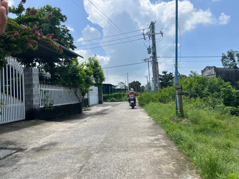 Hẻm Betong xe hơi đường Đinh Bộ Lĩnh, thuộc Tân Phước ( cũ)