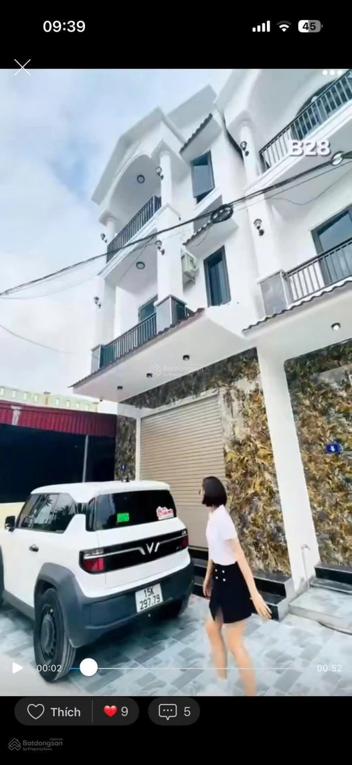 Bán Nhà 3 Tầng Phường An Dương Hải Phòng  60,5m²  3PN  Full Nội Thất