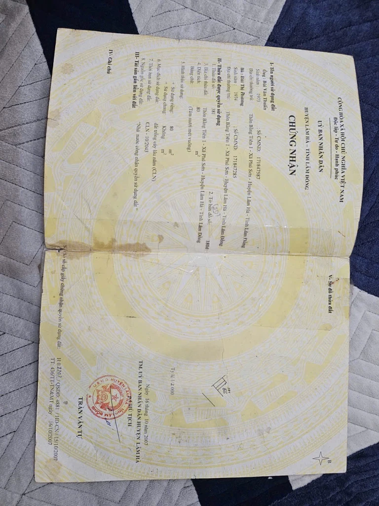 dòng bán đất...Lâm Đồng