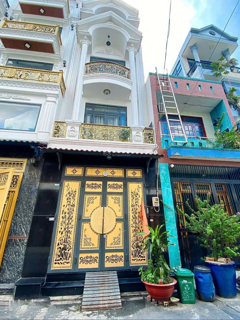 Bán nhà chợ Gò Xoài, 4 tầng, 4x18.5m, 8.95 tỷ
