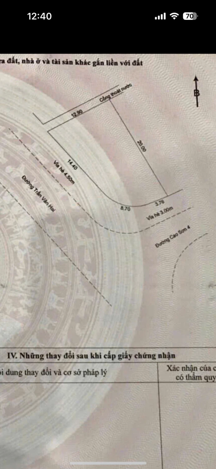 Chính chủ cần chuyển nhượng lô đất siêu vip tại Tân Trà!