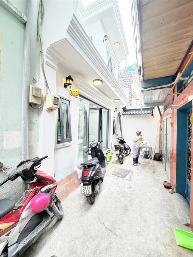 Biệt Thự Mini Âu Cơ TBình Chỉ 4.748 Tỷ– 2Tầng Đúc Đẹp – Full Nội Thất Cao Cấp