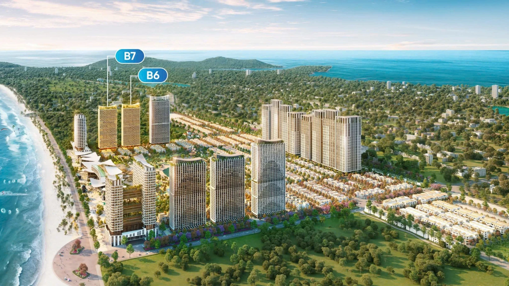 Blanca City mở bán 2 block cao tầng B6 – B7 theo mô hình condotel vận hành chuyên nghiệp: