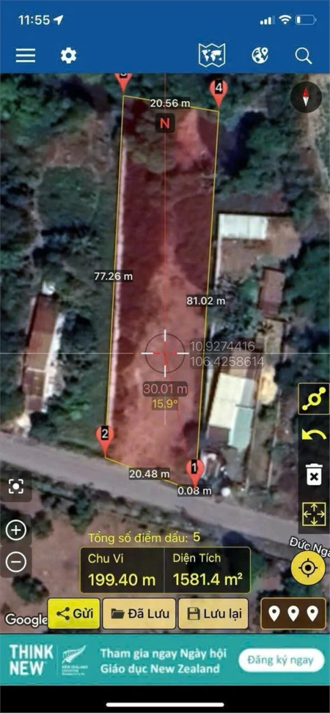 Bán đất tại Đức Nghĩa Đức Hòa Tây Ninh, giá hợp lý