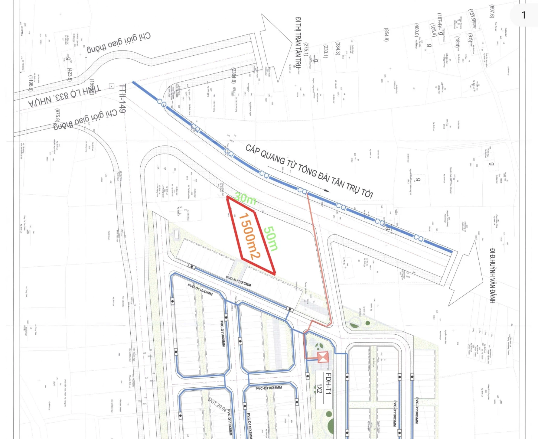 Bán đất lúa mặt tiền Nguyễn Hoàng Anh giá 6 tỷ