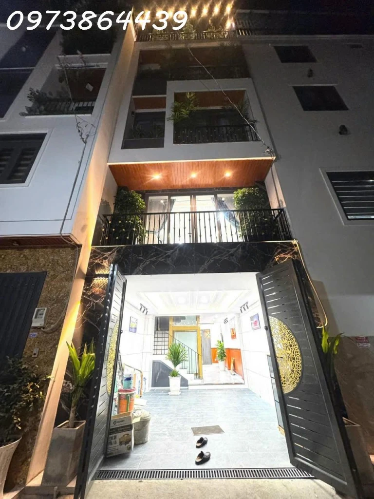 🏠 NHÀ MỚI TINH 5 TẦNG VÀO Ở NGAY  – Ô TÔ NGỦ TRONG NHÀ 🚗 - GẦN CV PM QUANG TRUNG - GIÁP GÒ VẤP - 61M2- 7,5 TỶ TL