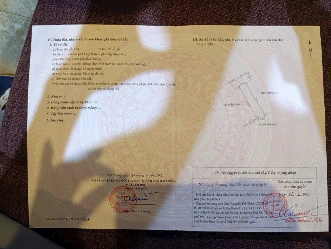 Bán đất hiếm 123m² mặt đường Trần Minh Thắng – giá chỉ 2x triệu/m², tiềm năng tăng mạnh  ZALO 0567 222 555