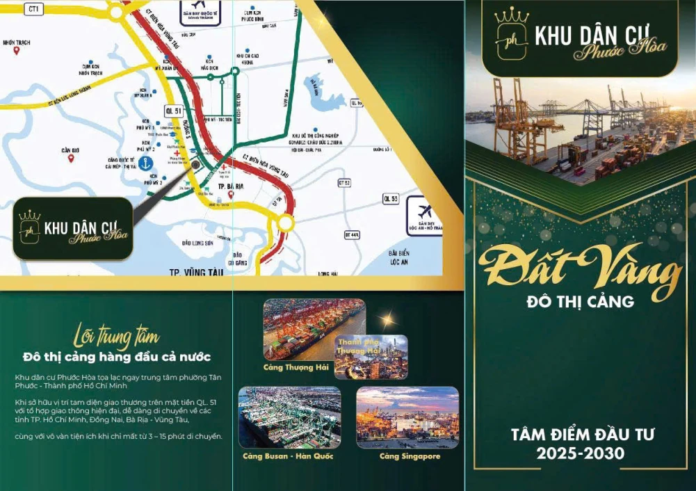 Đất nền Phước Hòa – Phú Mỹ  Điểm đến của dòng vốn thông minh