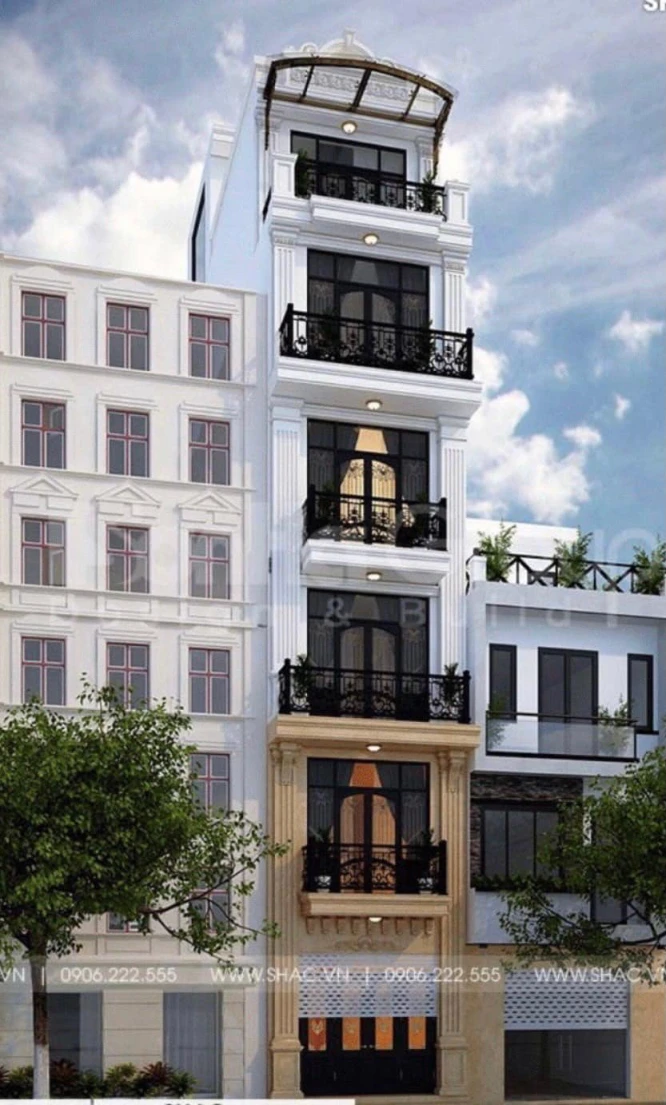 6 tầng thang máy đấu giá Ngô Thì Nhậm Hà Đông.